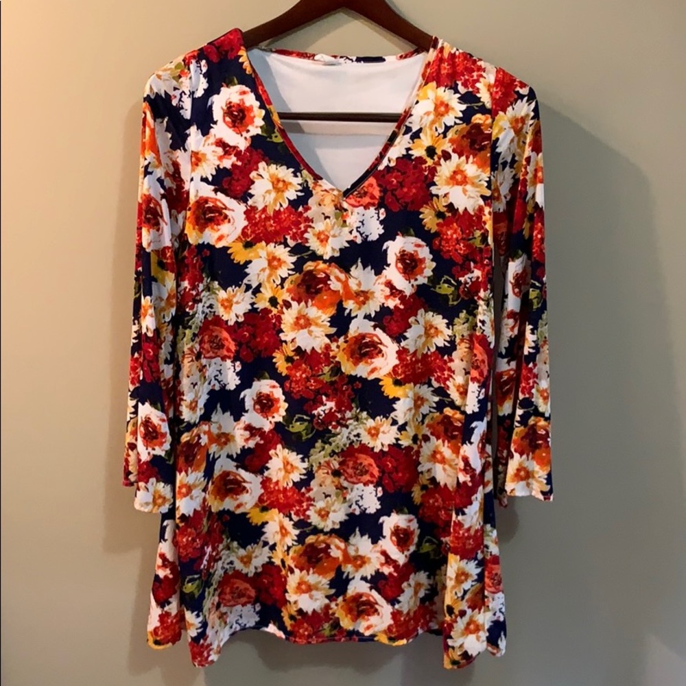 Pinkblush Floral Chiffon Dress